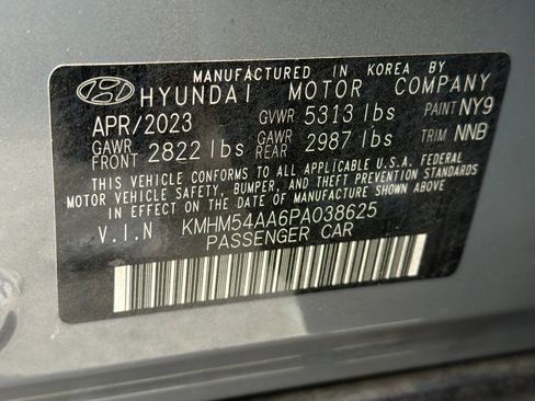 Certified 2023 Hyundai Ioniq 6 Limited w/ Cargo Package RWD image 27