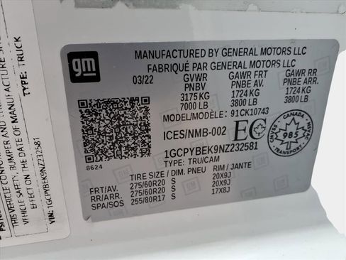 Used 2022 Chevrolet Silverado 1500 Custom image 28