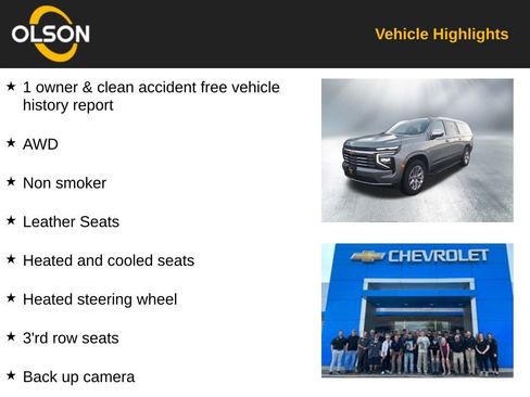 Used 2025 Chevrolet Suburban Premier image 2