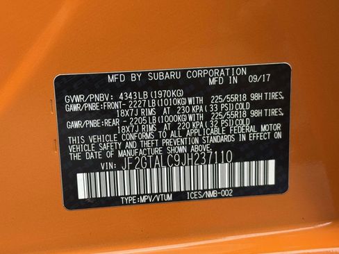 Used 2018 Subaru Crosstrek 2.0i Limited image 28