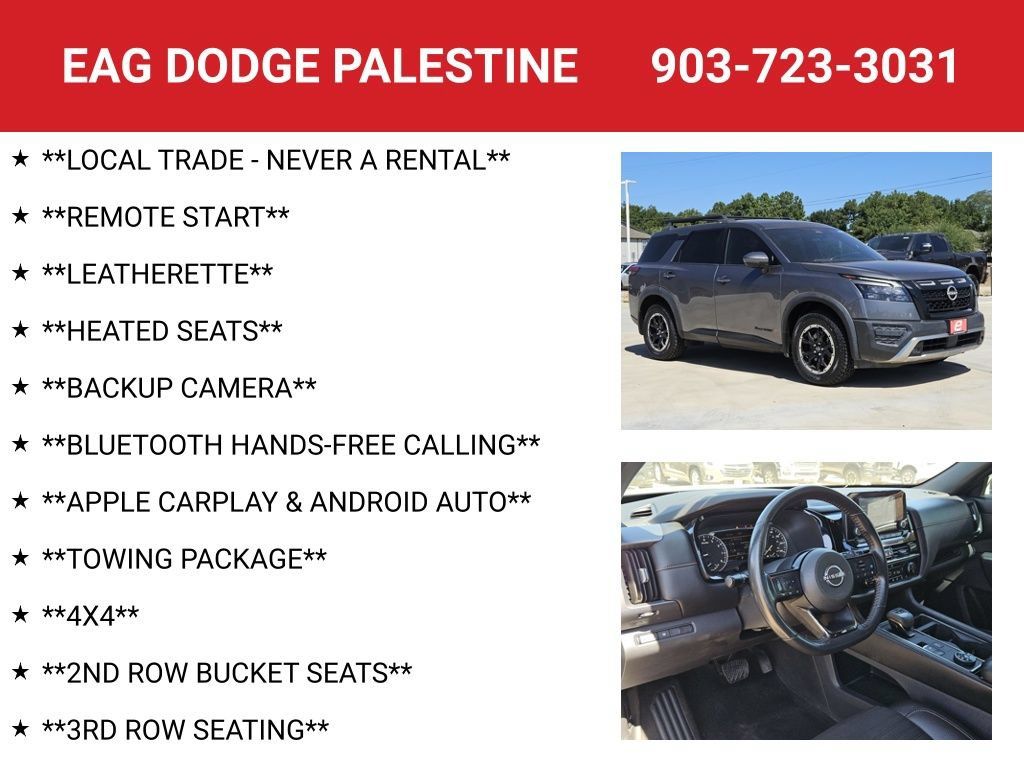 Used 2023 Nissan Pathfinder Rock Creek AWD/4WD image 4