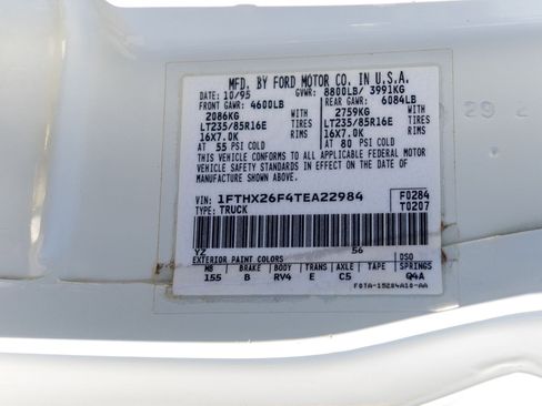 Used 1996 Ford F250 4x4 SuperCab image 19