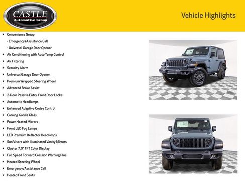 New 2026 Jeep Wrangler Sport AWD/4WD image 7