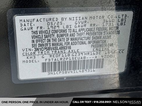 Certified 2025 Nissan Kicks Play S image 29