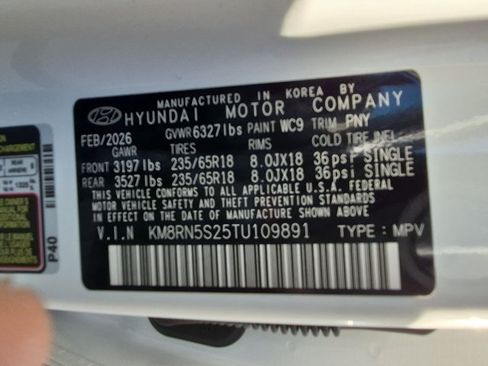 Used 2026 Hyundai Palisade SEL FWD image 26