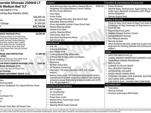 Used 2021 Chevrolet Silverado 2500 LT w/ Convenience Package image 13