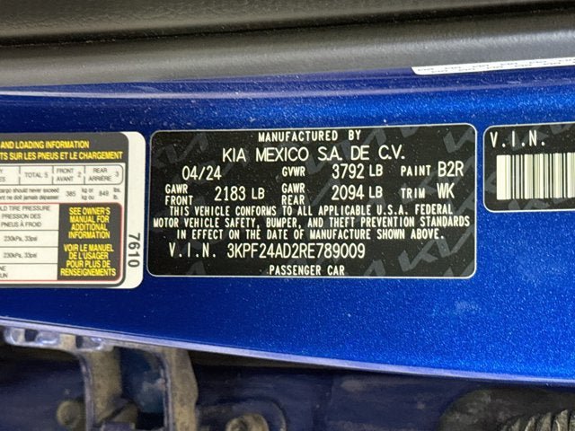 Used 2024 Kia Forte LXS FWD image 27