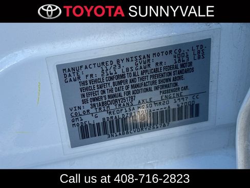 Used 2024 Nissan Sentra SV FWD image 30