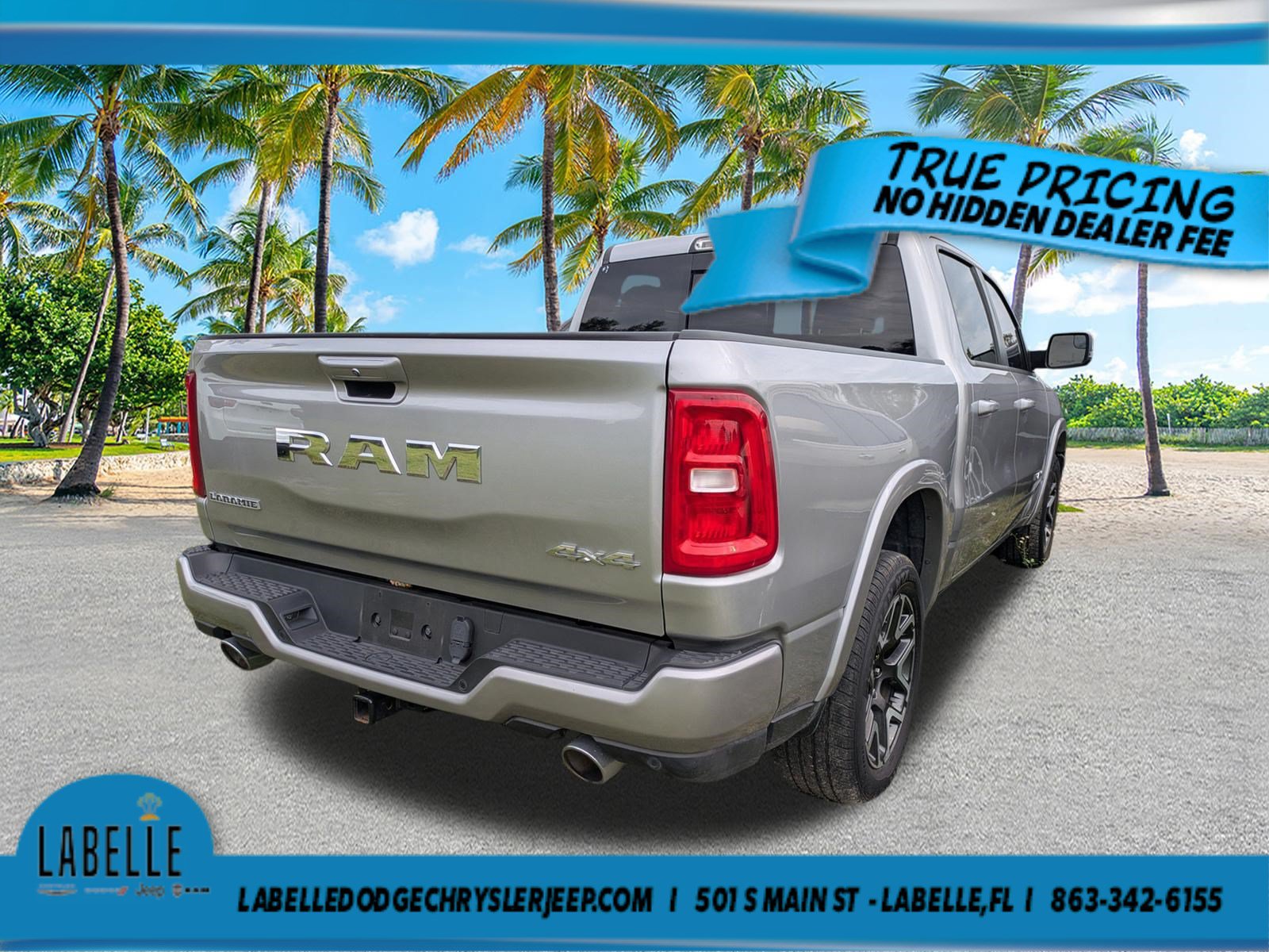 Used 2025 RAM 1500 Laramie w/ Laramie Southwest Edition AWD/4WD image 3