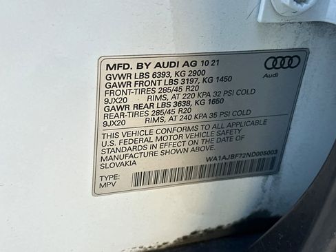 Used 2022 Audi Q7 Premium image 34