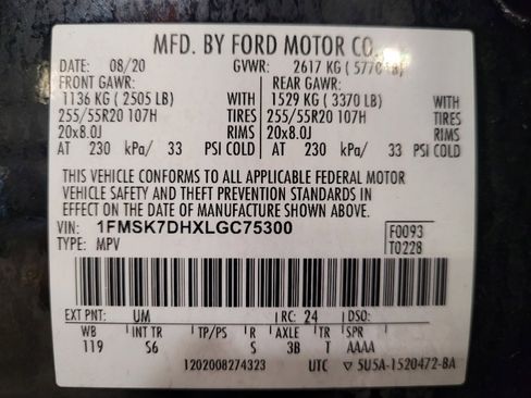 Used 2020 Ford Explorer XLT w/ Equipment Group 202A RWD image 33