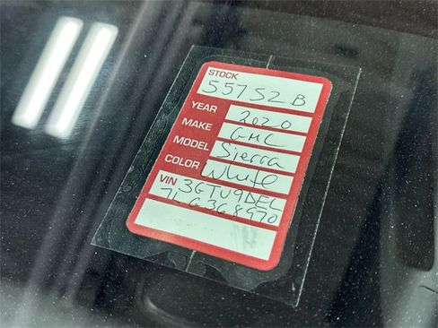 Certified 2020 GMC Sierra 1500 SLT w/ SLT Premium Plus Package image 30