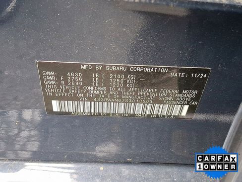 Certified 2025 Subaru Legacy Limited image 49