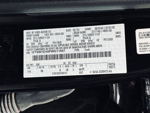 Used 2023 Ford F150 Lightning Platinum AWD/4WD image 45