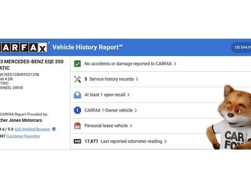 Used 2023 Mercedes-Benz EQE 350+ 4MATIC Sedan image 2