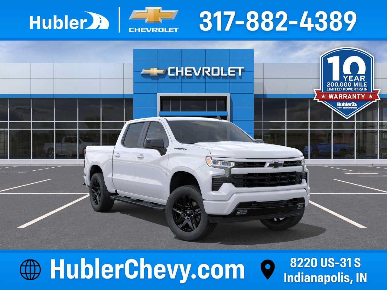 New 2026 Chevrolet Silverado 1500 RST w/ LPO, Dark Essentials Package AWD/4WD image 1