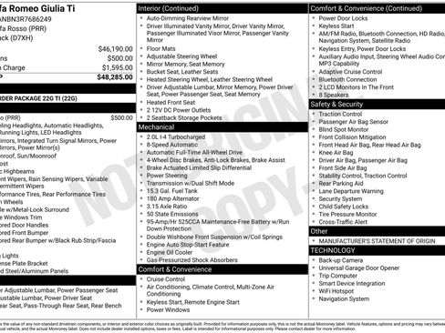 Used 2024 Alfa Romeo Giulia Ti image 3