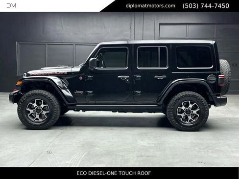 Used 2021 Jeep Wrangler Unlimited Rubicon AWD/4WD image 3