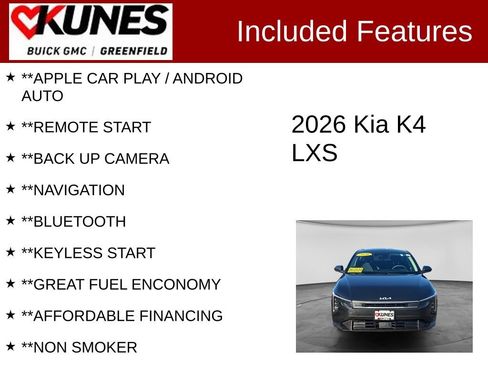 Used 2026 Kia K4 FWD image 2