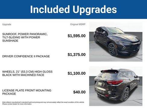 Used 2024 Chevrolet Blazer RS w/ Driver Confidence II Package image 5