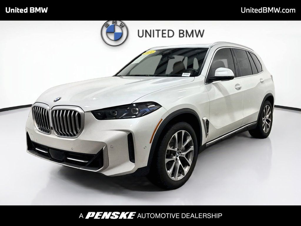 Certified 2024 BMW X5 xDrive40i w/ Premium Package AWD/4WD image 1