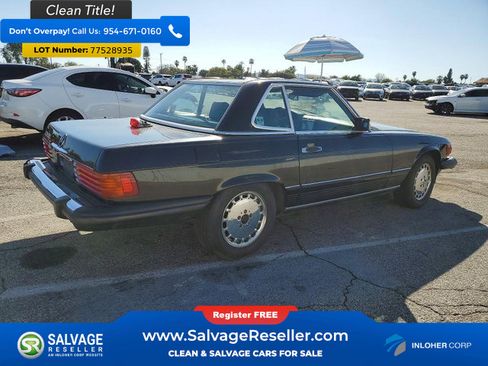 Used 1987 Mercedes-Benz 560 SL image 4