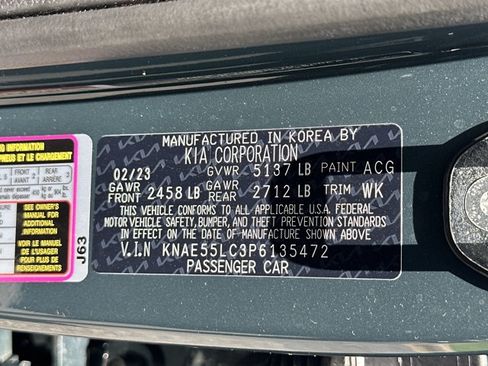 Certified 2023 Kia Stinger GT2 AWD/4WD image 39