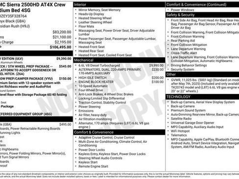 Used 2025 GMC Sierra 2500 AT4X w/ AT4X AEV Edition AWD/4WD image 12