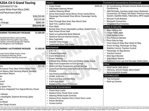 Used 2016 MAZDA CX-5 Grand Touring image 5