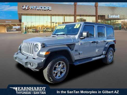 Used 2020 Jeep Wrangler Unlimited Sport image 1