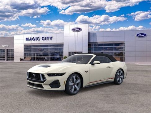 New 2025 Ford Mustang GT Premium w/ 60th Anniversary Package RWD image 1