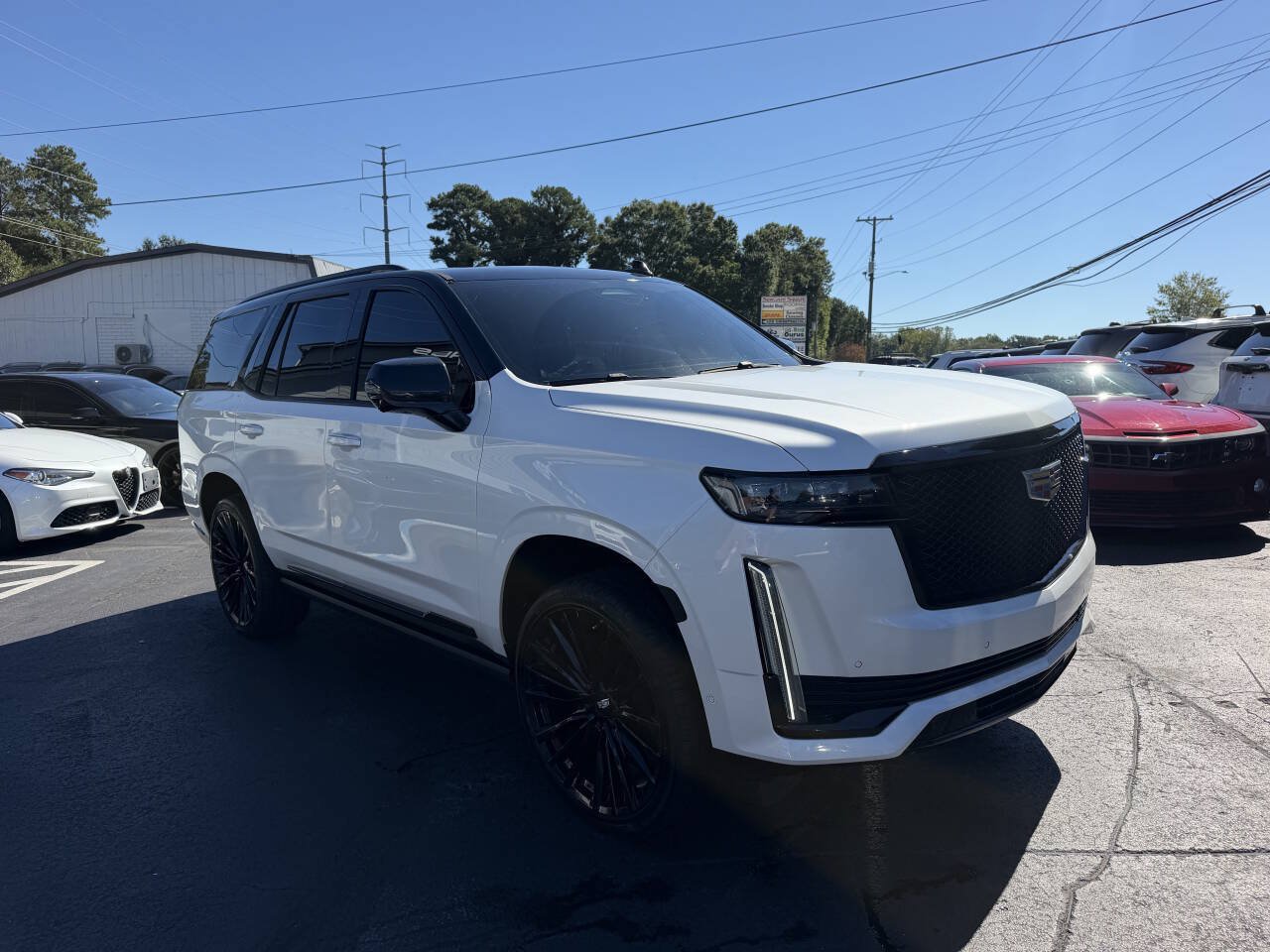 Used 2021 Cadillac Escalade Sport w/ Driver Assist Tech Package RWD image 3