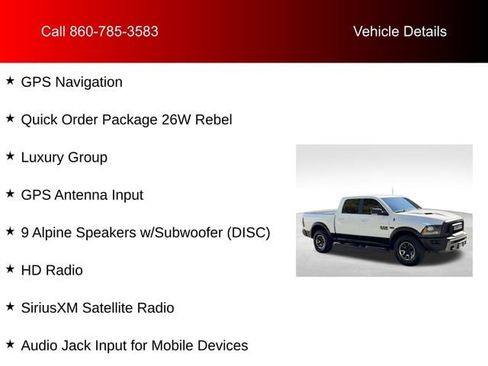 Used 2018 RAM 1500 Rebel w/ Luxury Group image 6