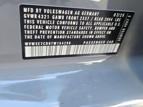 New 2026 Volkswagen GTI SE FWD image 35