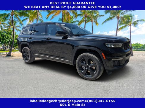 New 2025 Jeep Grand Cherokee L Limited w/ Black Appearance Package RWD image 1