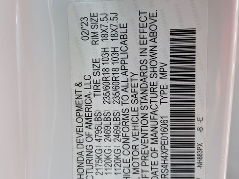 Certified 2023 Honda CR-V EX image 34