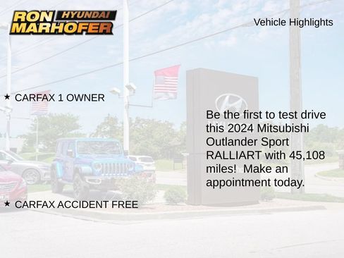Used 2024 Mitsubishi Outlander Sport Ralliart AWD/4WD image 2