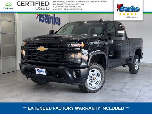 Certified 2024 Chevrolet Silverado 2500 W/T w/ WT Convenience Package AWD/4WD image 1
