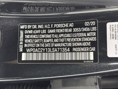 Used 2020 Porsche Taycan Turbo w/ Performance & Premium image 47