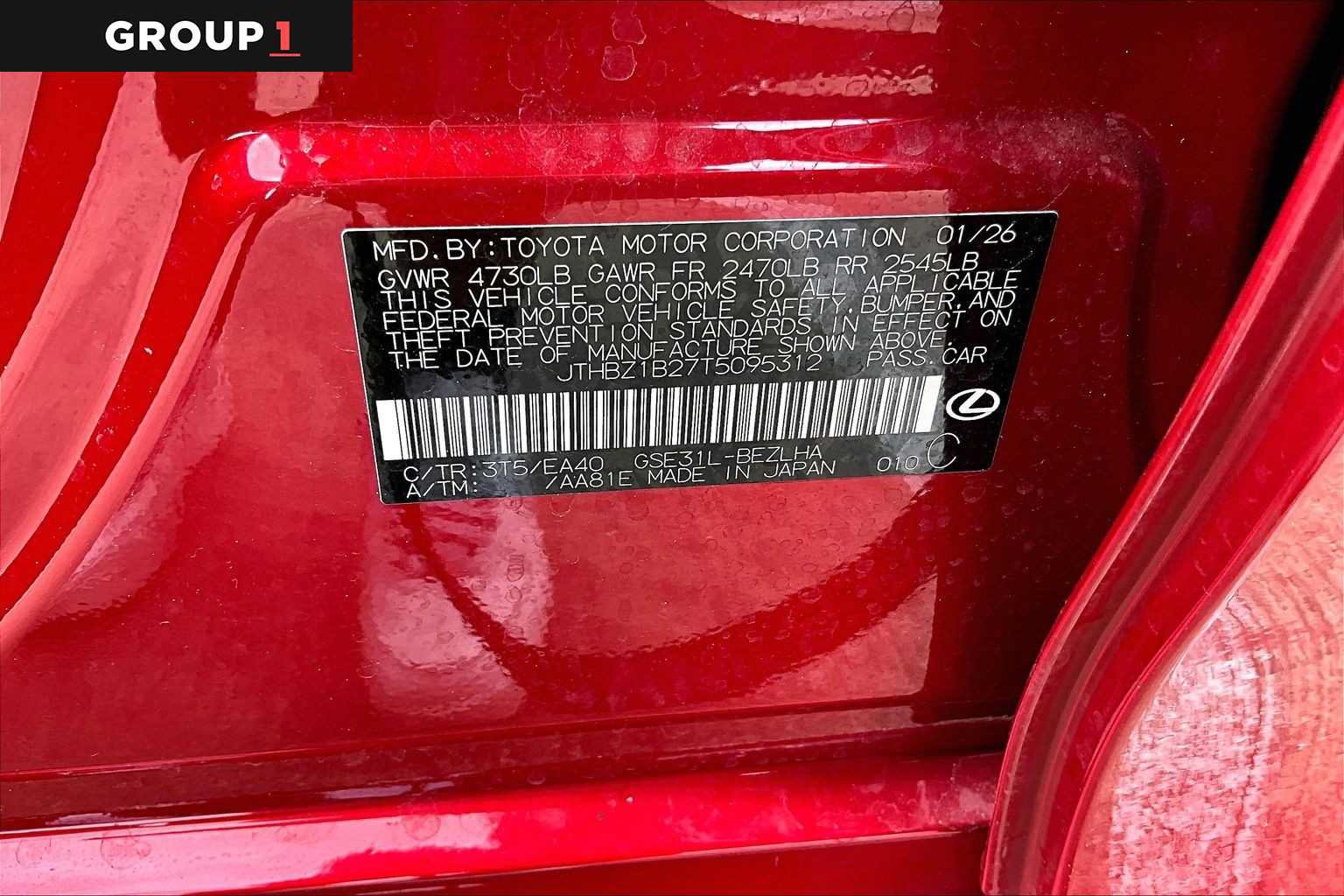 Used 2026 Lexus IS 350 F Sport RWD image 35