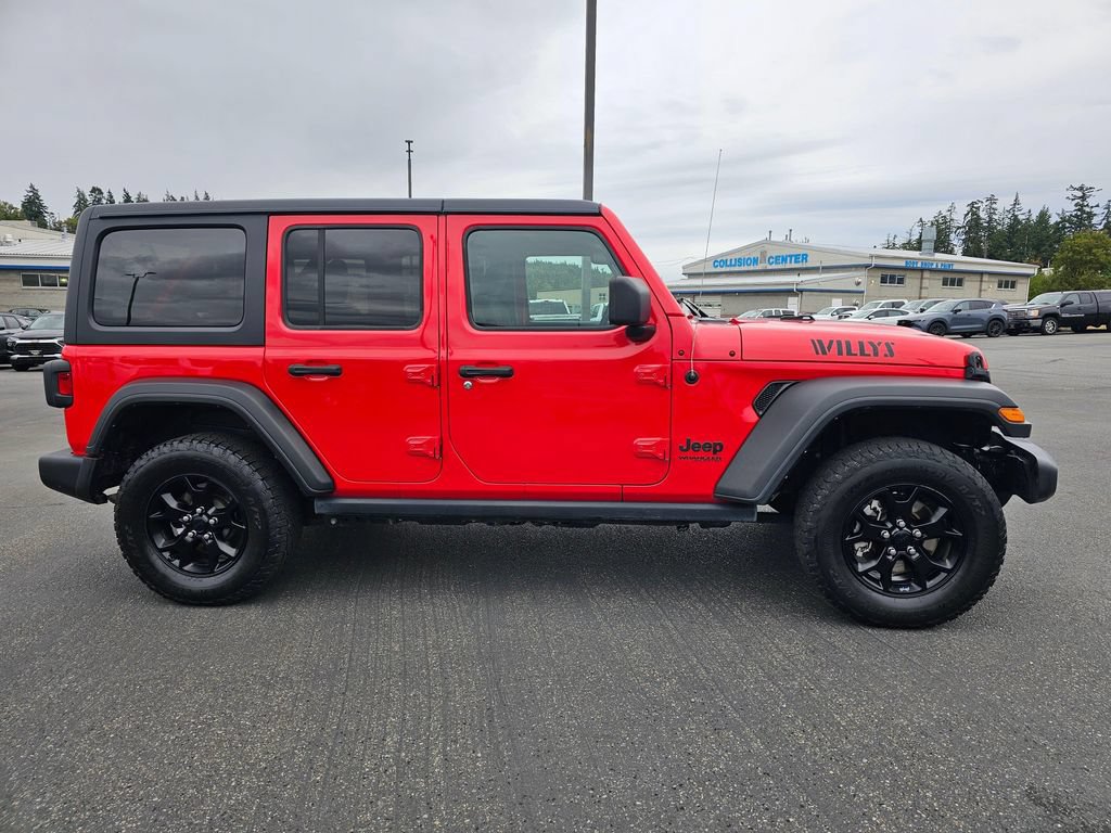 Used 2021 Jeep Wrangler Unlimited Sport AWD/4WD image 2