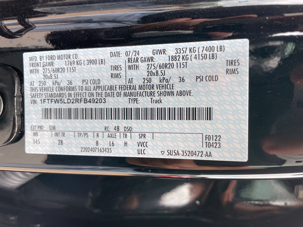Used 2024 Ford F150 Lariat w/ Equipment Group 502A High AWD/4WD image 41