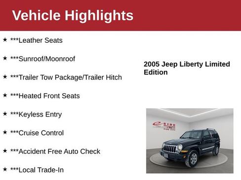 Used 2005 Jeep Liberty Limited image 3