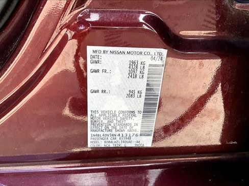 Used 2024 Nissan Altima 2.5 SV w/ SV Premium Package image 37