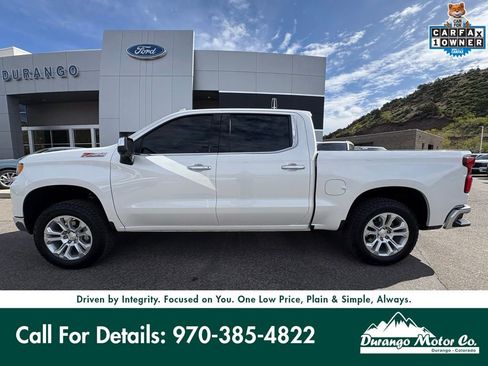 Used 2024 Chevrolet Silverado 1500 LTZ w/ Z71 Off-Road Package AWD/4WD image 3