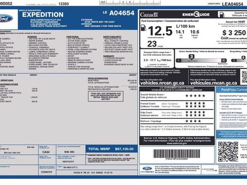 Used 2020 Ford Expedition Platinum AWD/4WD image 13