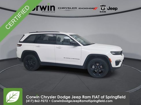 Certified 2023 Jeep Grand Cherokee Limited w/ Black Appearance Package image 1