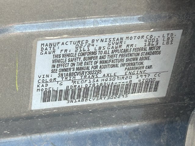 Used 2024 Nissan Sentra SV FWD image 35