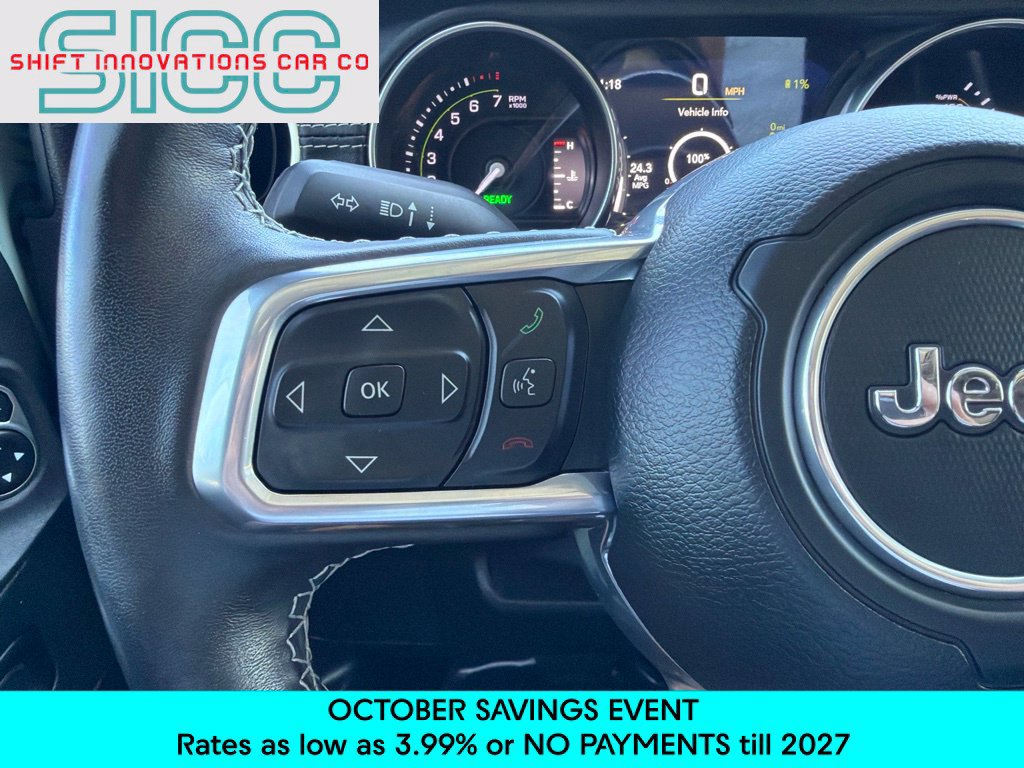 Used 2023 Jeep Wrangler Unlimited Sahara w/ Cold Weather Group AWD/4WD image 12