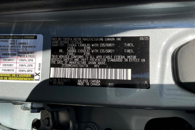 Used 2025 Lexus RX 350h AWD/4WD image 4